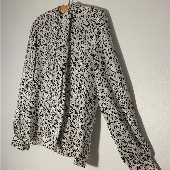 Vintage Silk Adrianna Papell Blouse - Picture 4 of 8